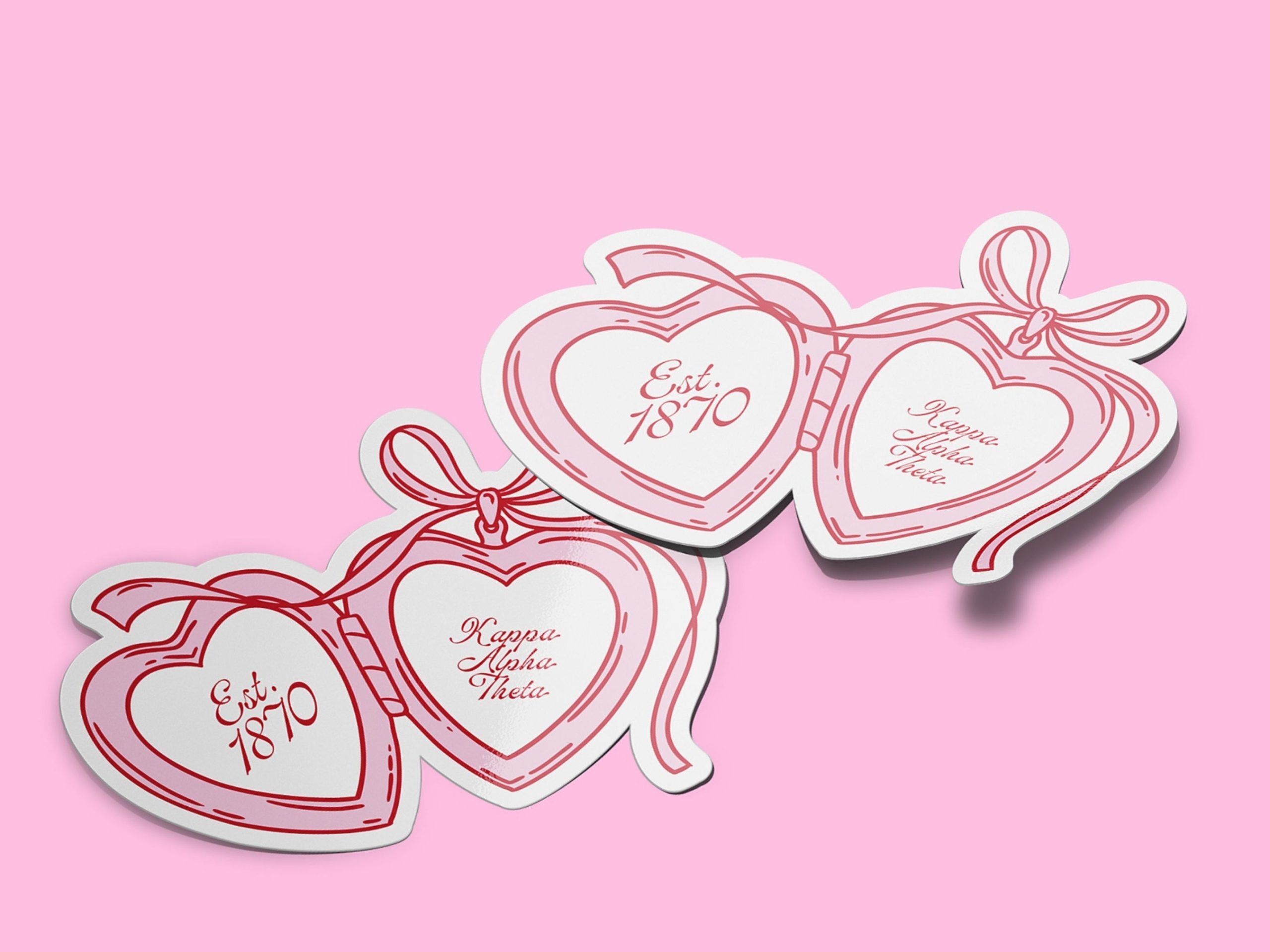 Stickers from Aspen and Lark