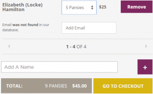 Pansy Patch checkout Pansy Patch checkout