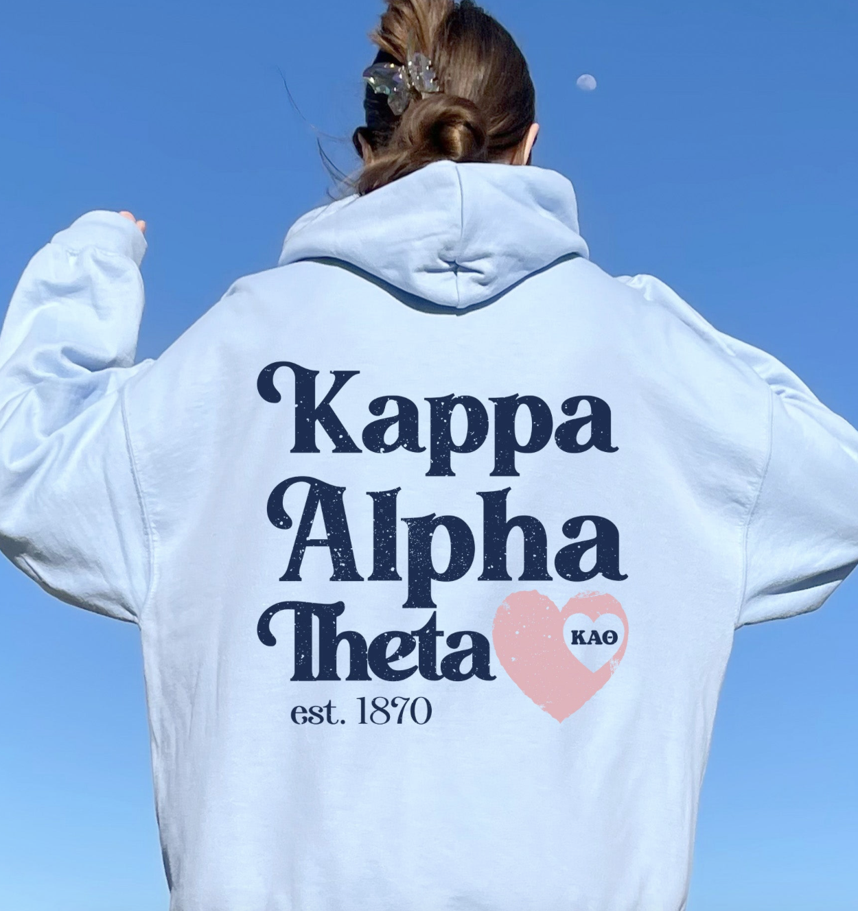 Faded Love Sorority Hoodie from Kite and Crest